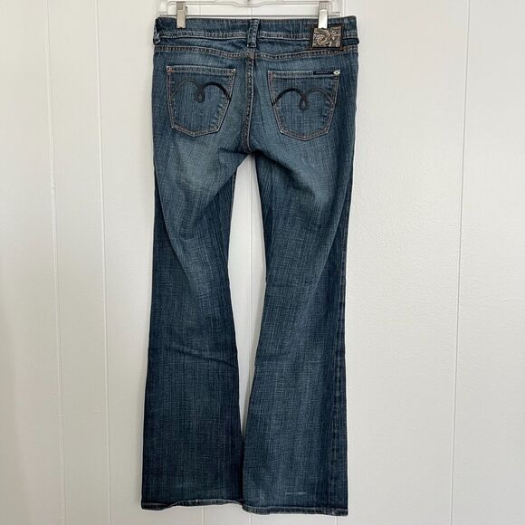 Mavi Jeans "Mindy" Low Cut Bootcut Cotton Jeans 27/4 - Picture 7 of 7